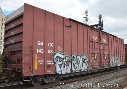 Car/wagon GACX14353 right side / coté droit